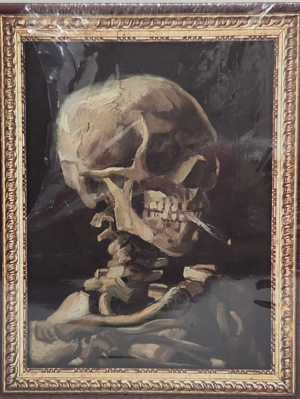 The Skeleton Van Gogh Museum Exhibit Collection 1000 Piece Puzzle